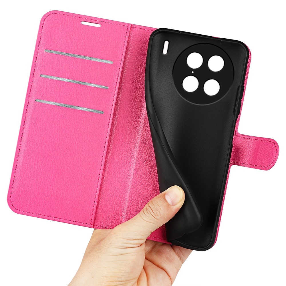 Litchi könyv tok a Vivo X90 Pro-hoz - rózsaszínű