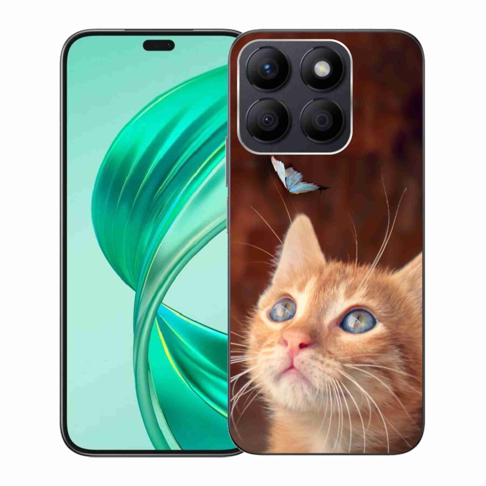 Zselés borítás mmCase a Honor X8b készülékhez - pillangó és cica