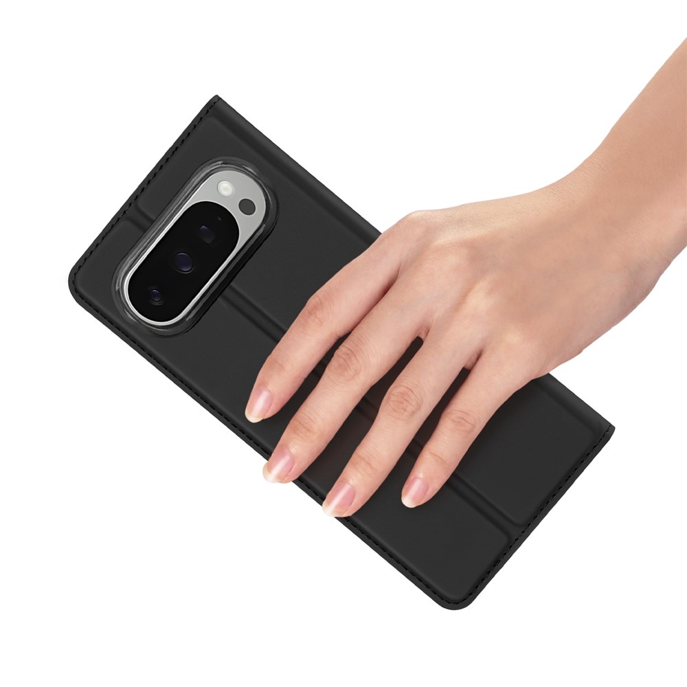 DUX könyvtáska Google Pixel 10 Pro/Pixel 10 készülékhez - fekete