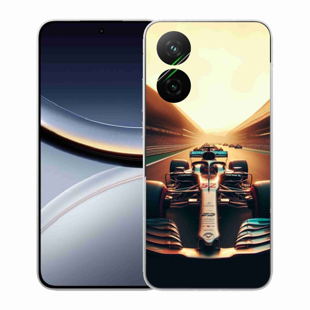 Gél borítás mmCase a Xiaomi Poco F7 5G számára - formula 1