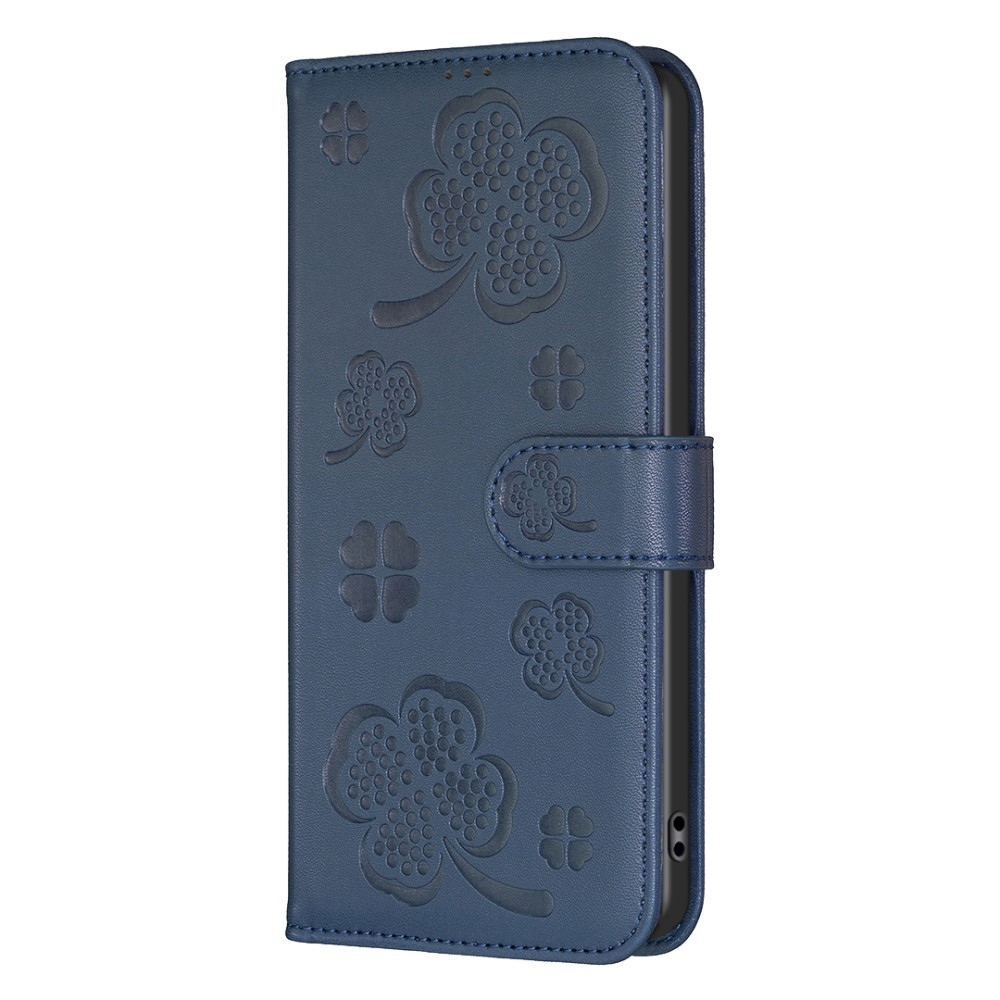 Clover könyv tok Honor X8c-hez - kék