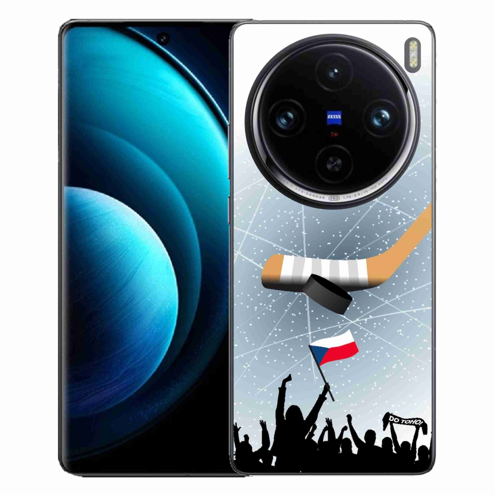 Zselés borítás mmCase a Vivo X100 Pro 5G-hez - hoki rajongóknak