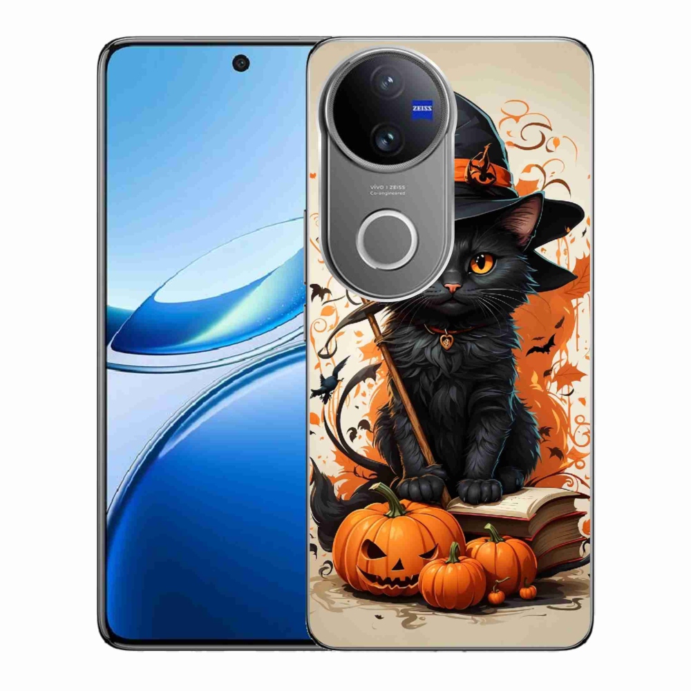 Zselés borítás mmCase a Vivo V50 5G készülékhez - cat wizard