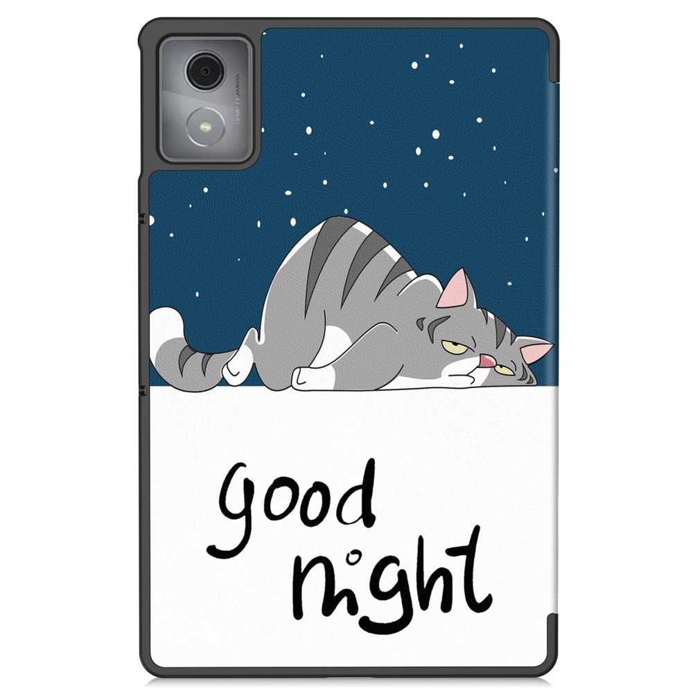 Patte intelligens záró tok Lenovo Tab K11 Plus-hoz - macska