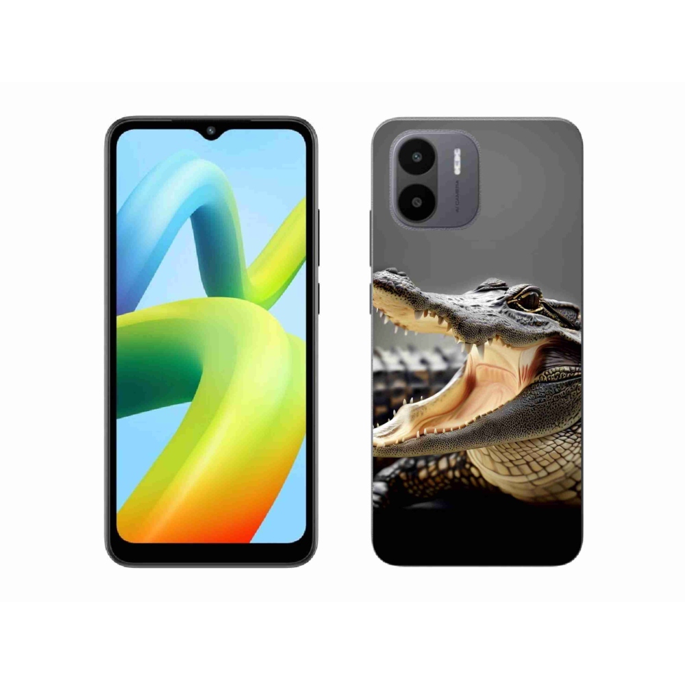 Gél borítás mmCase a Xiaomi Redmi A1/Redmi A2 készülékhez - krokodil