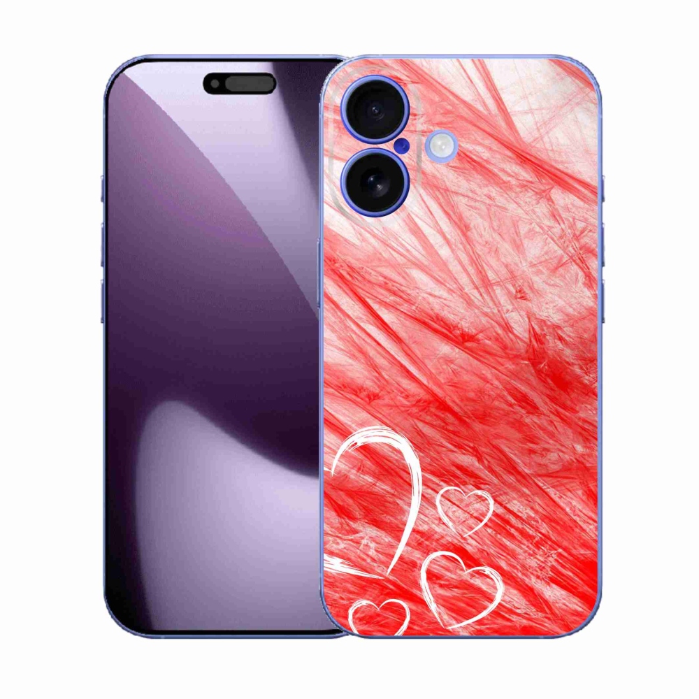 Zselés borítás mmCase iPhone 17 készülékhez - szív