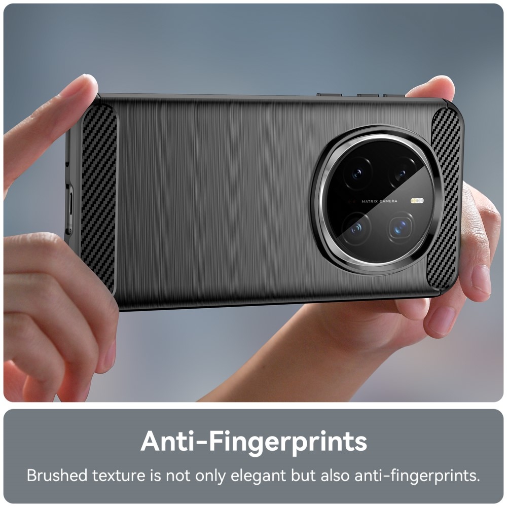 Szénálló zselés tok a Honor Magic 7 Pro 5G készülékhez - fekete