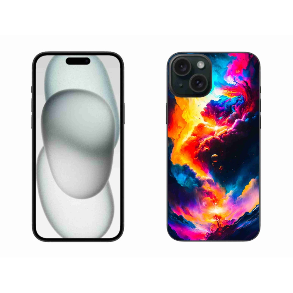 Zselés borítás mmCase iPhone 15 Plus készülékhez - absztrakt motívum