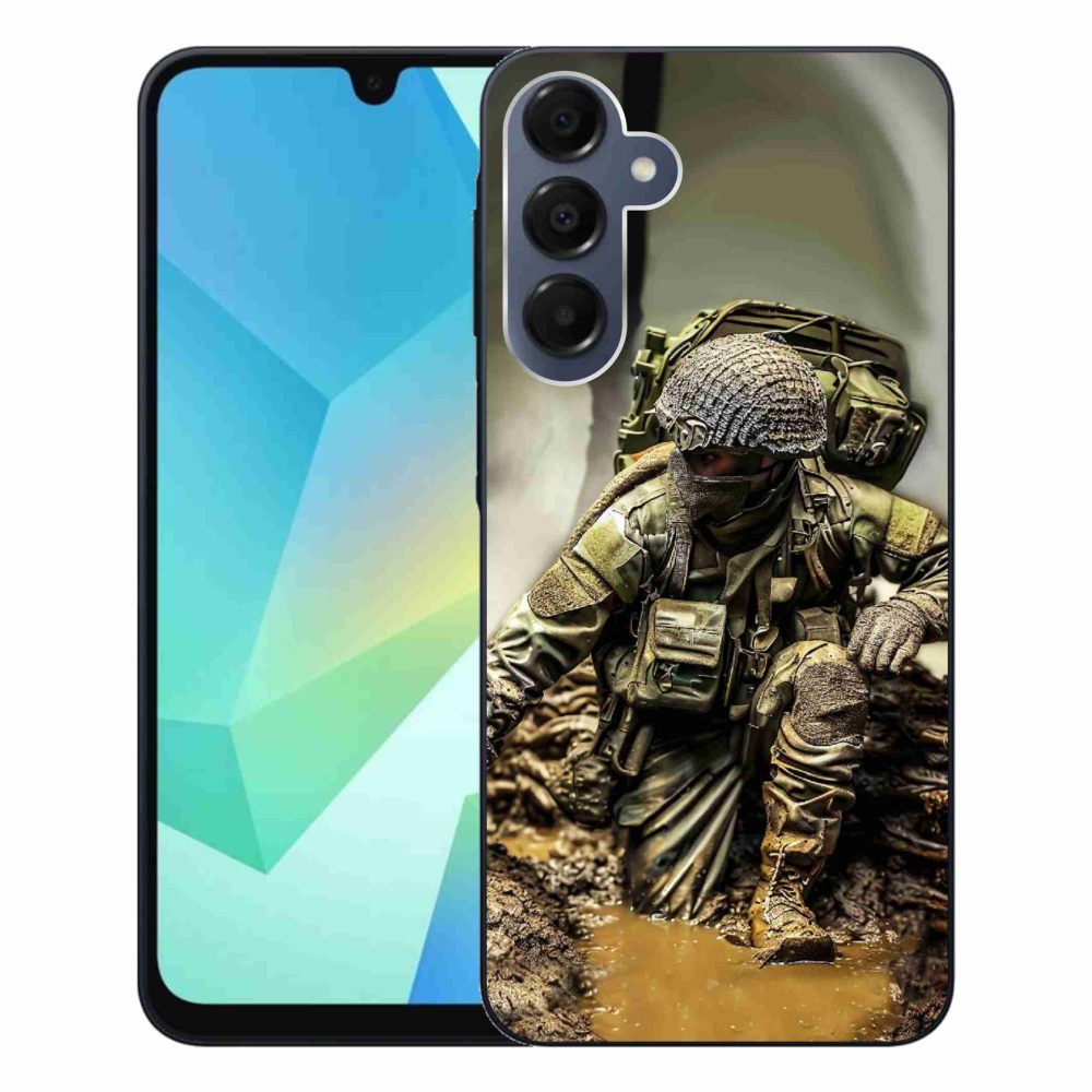 Zselés borítás mmCase Samsung Galaxy A16 4G/5G - katona