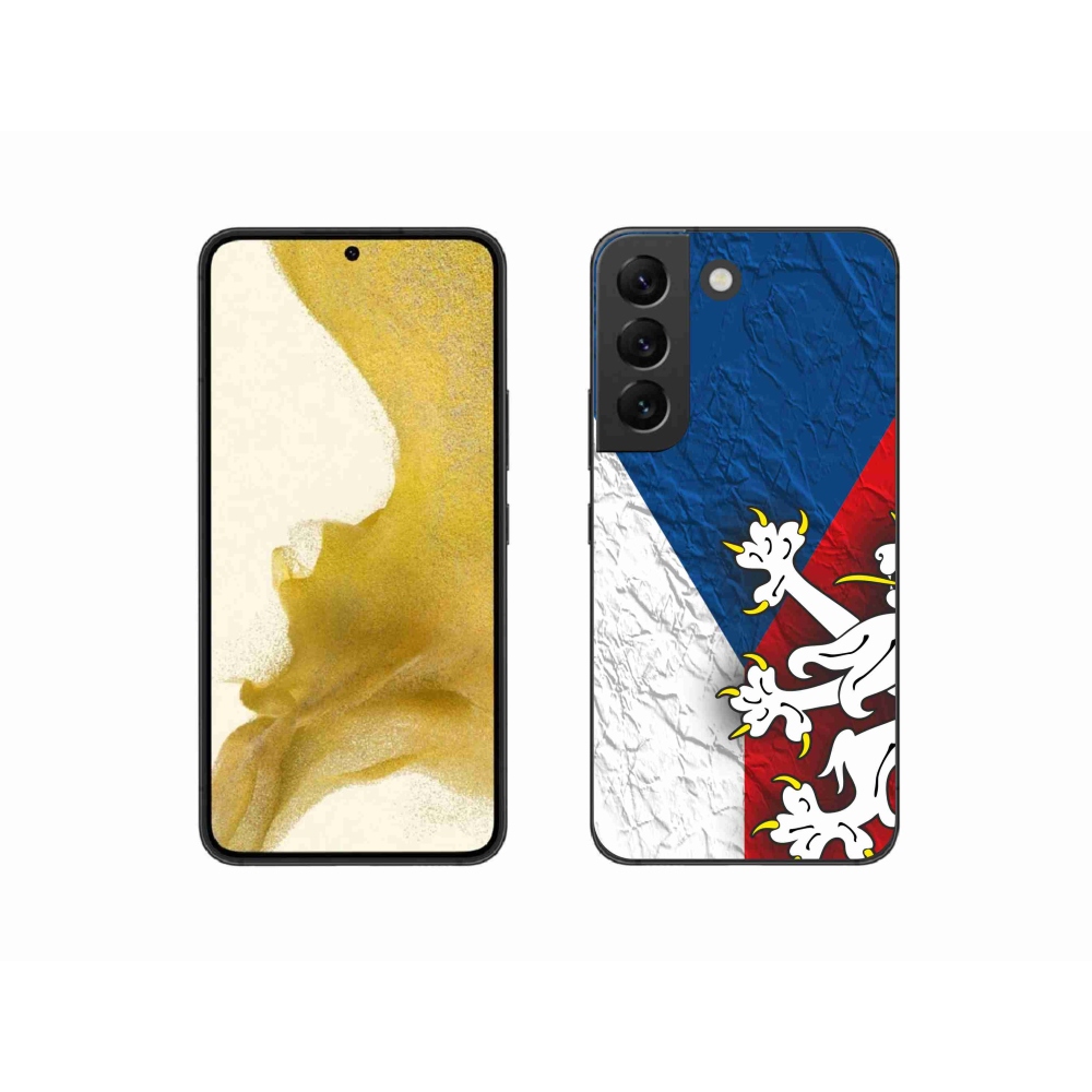 Gél védőhuzat mmCase Samsung Galaxy S22 5G - cseh zászló 1