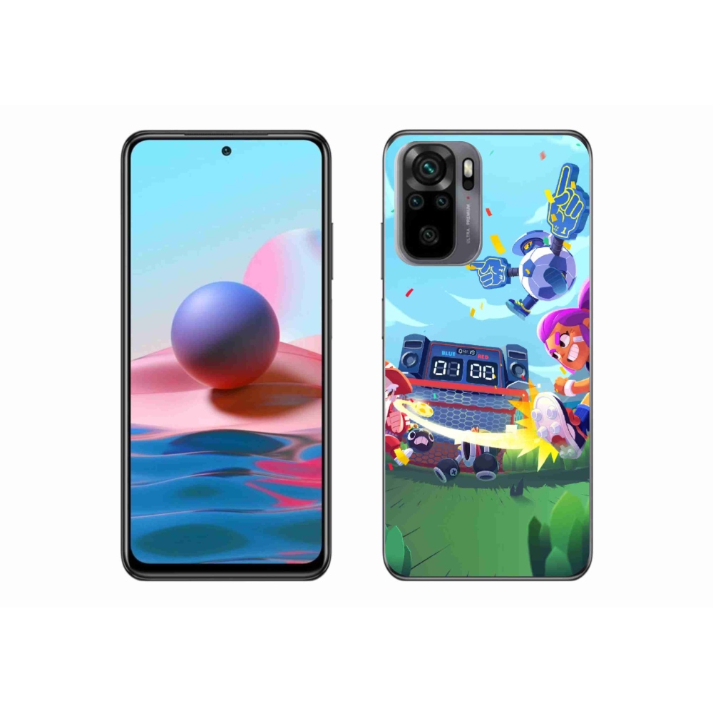 Gél borítás mmCase a Xiaomi Redmi Note 10S-hez - verekedés csillagok 1