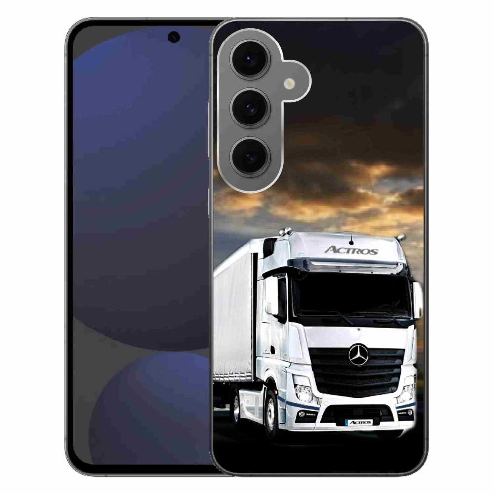 Zselés borítás mmCase Samsung Galaxy S24 FE - teherautóhoz