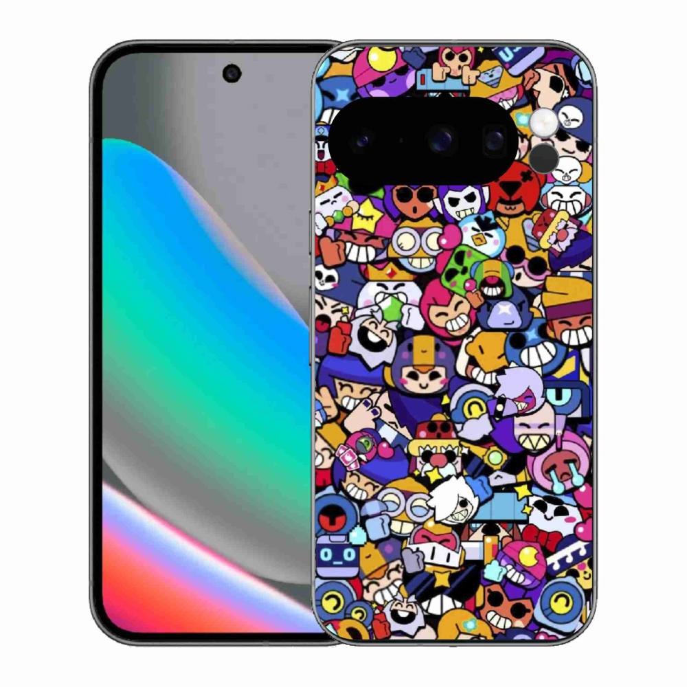 Zselés borítás mmCase a Google Pixel 10 Pro számára - brawl stars 2