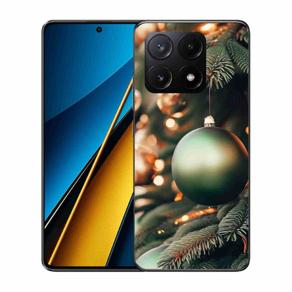 Gél borítás mmCase a Xiaomi Poco X6 Pro 5G számára - karácsonyi dekorációk 1