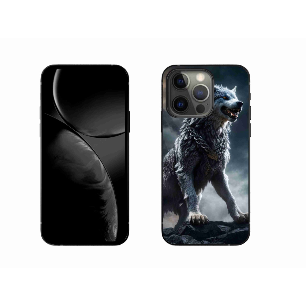 Gél borítás mmCase iPhone 13 Pro készülékhez - farkas 1