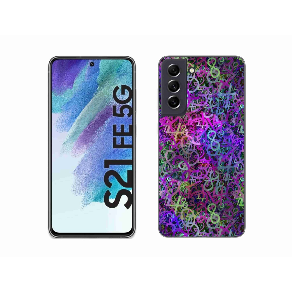 Zselés borítás mmCase Samsung Galaxy S21 FE 5G - absztrakt motívum 25