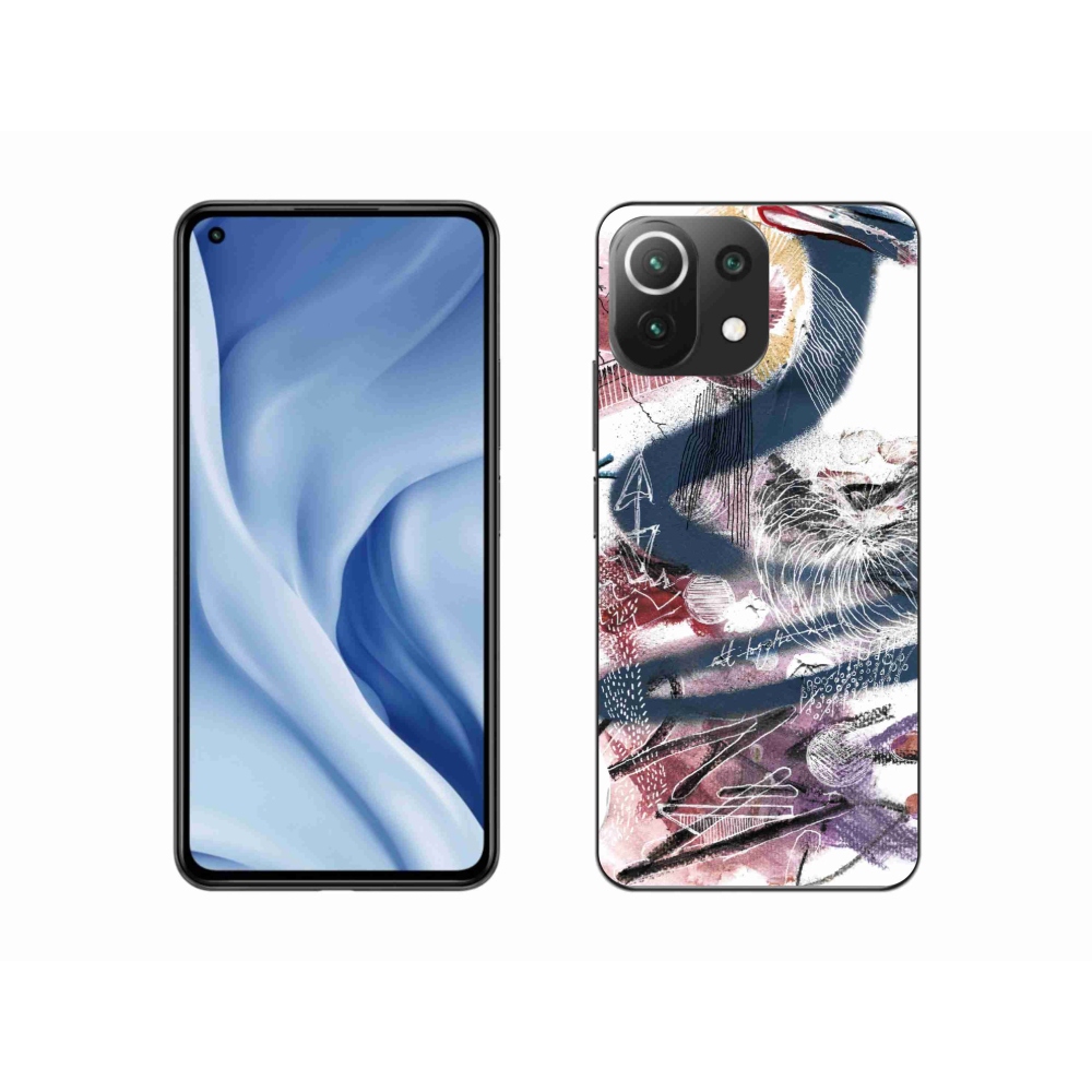 Gél borítás mmCase a Xiaomi 11 Lite 5G NE számára - absztrakt motívum 28