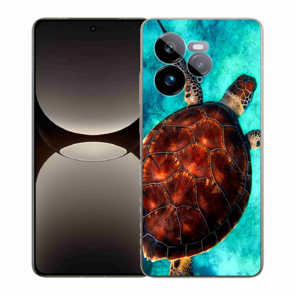 Gél borítás mmCase a Realme GT 7 Pro 5G készülékhez - teknősbéka