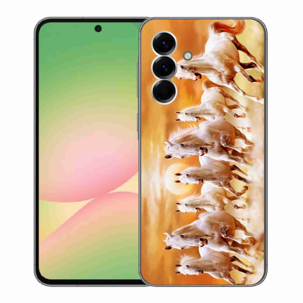 Zselés borítás mmCase Samsung Galaxy A56 5G - lovak 2