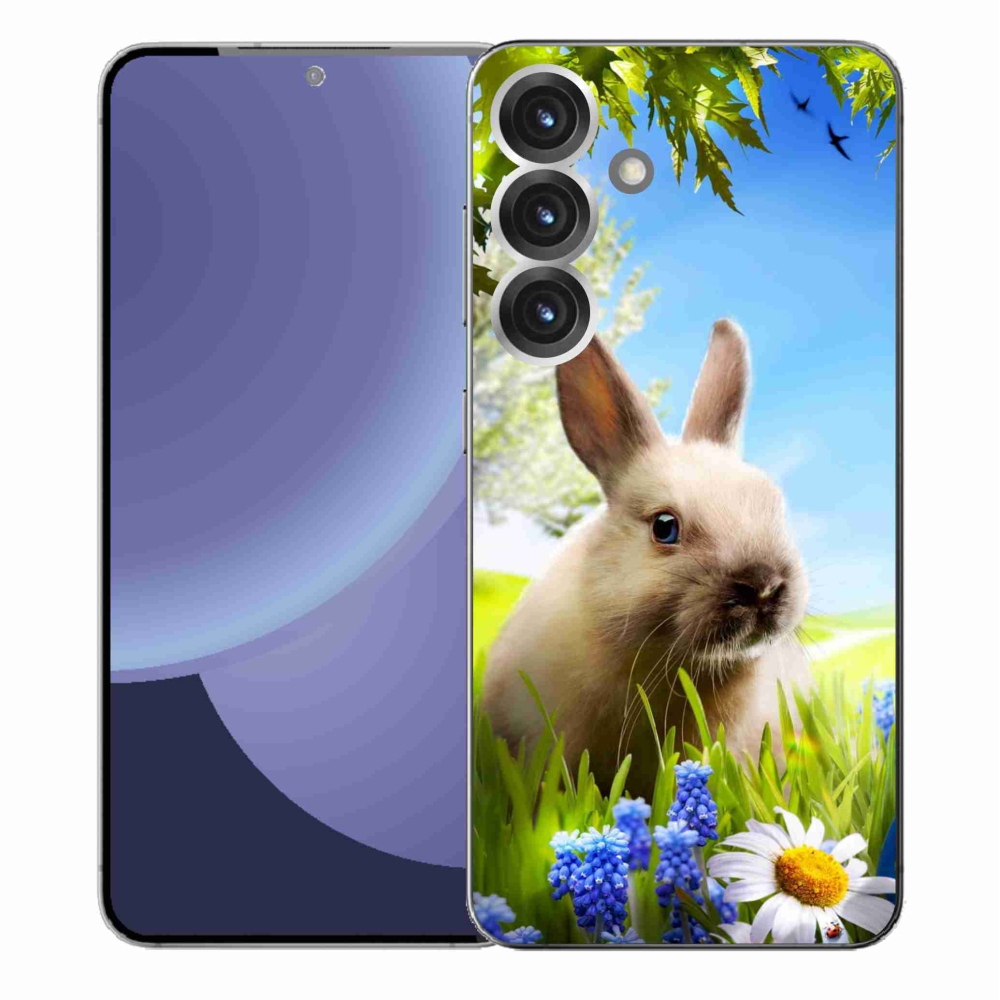 Gél védőhuzat mmCase Samsung Galaxy S25+ készülékhez - nyuszi