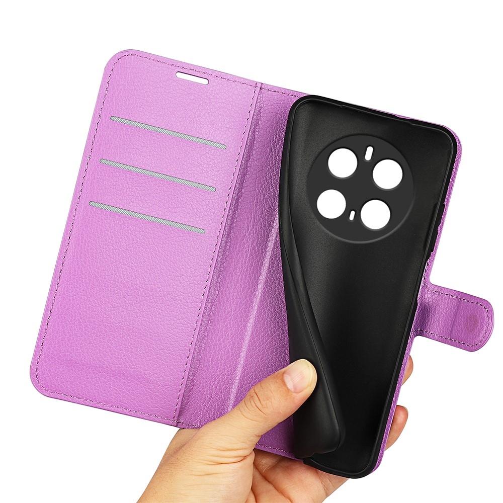 Litchi könyv tok a Honor Magic 7 Pro 5G készülékhez - lila