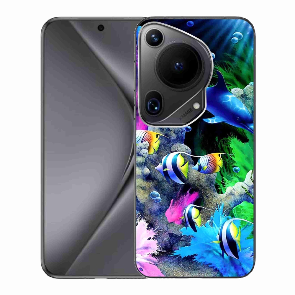 Gél tok mmCase a Huawei Pura 70 Ultra számára - marine world