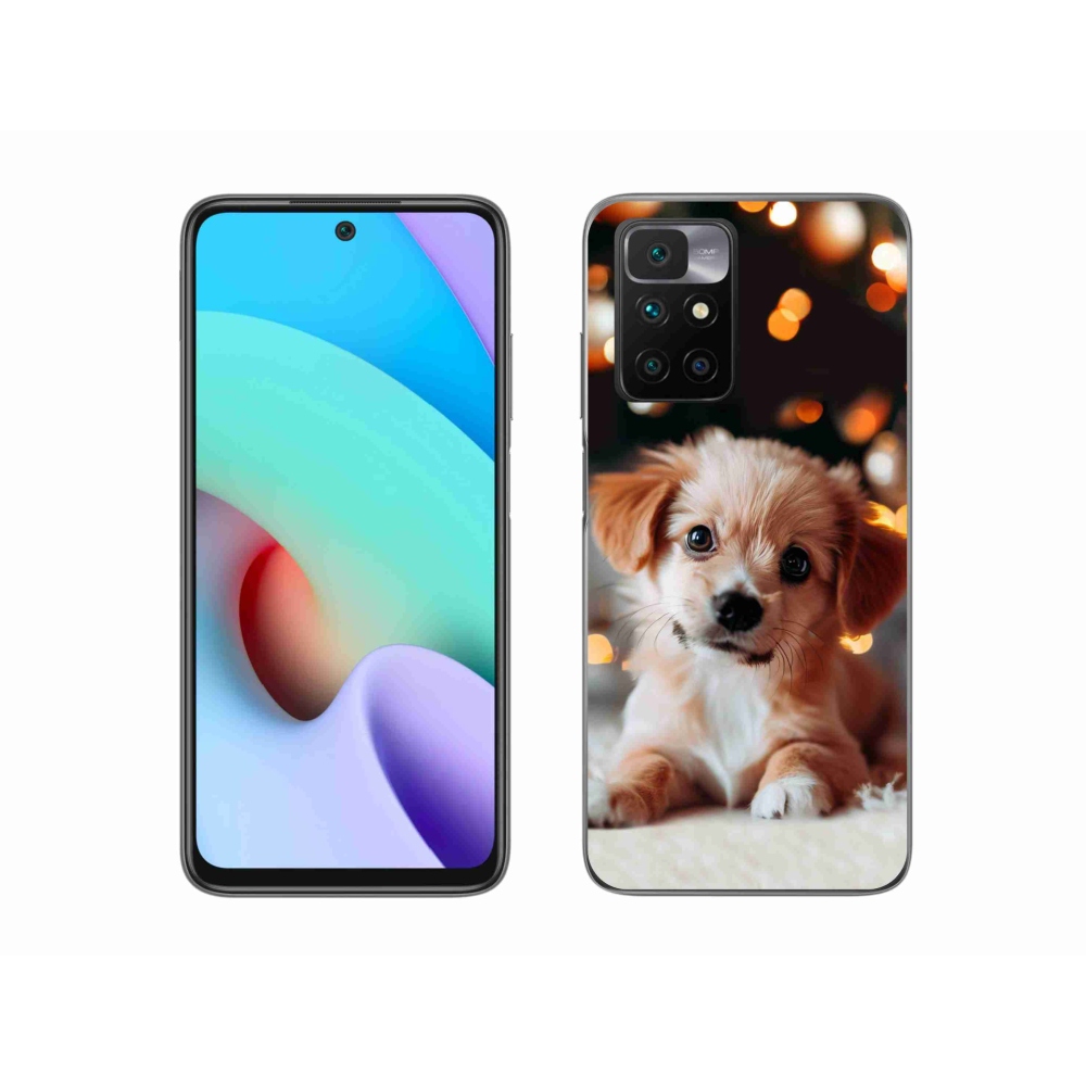 Zselés borítás mmCase a Xiaomi Redmi 10/Redmi 10 (2022) - kölyökkutyakölyökhöz