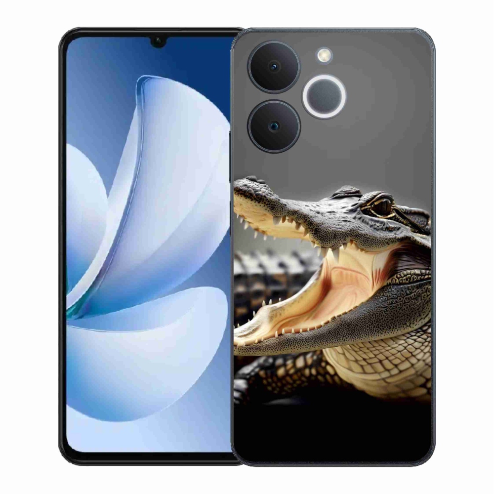 Gél borítás mmCase a Realme Note 70T készülékhez - krokodil