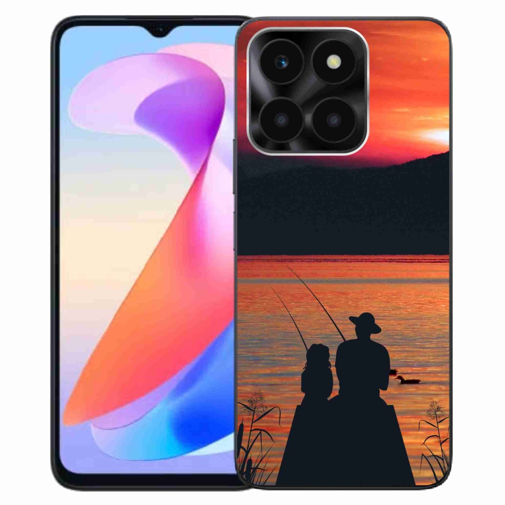 Zselés borítás mmCase a Honor X6a számára - halászat 3