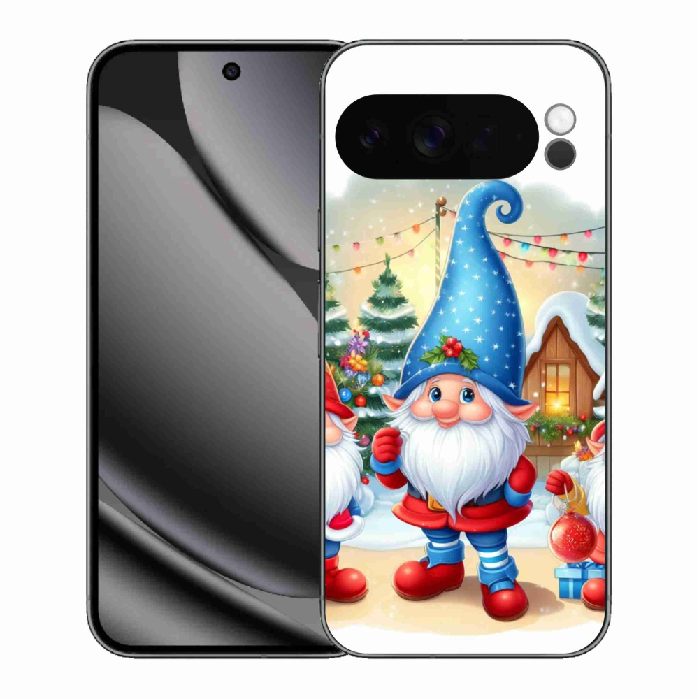 Gél borítás mmCase a Google Pixel 10 Pro XL-hez - Karácsonyi manók