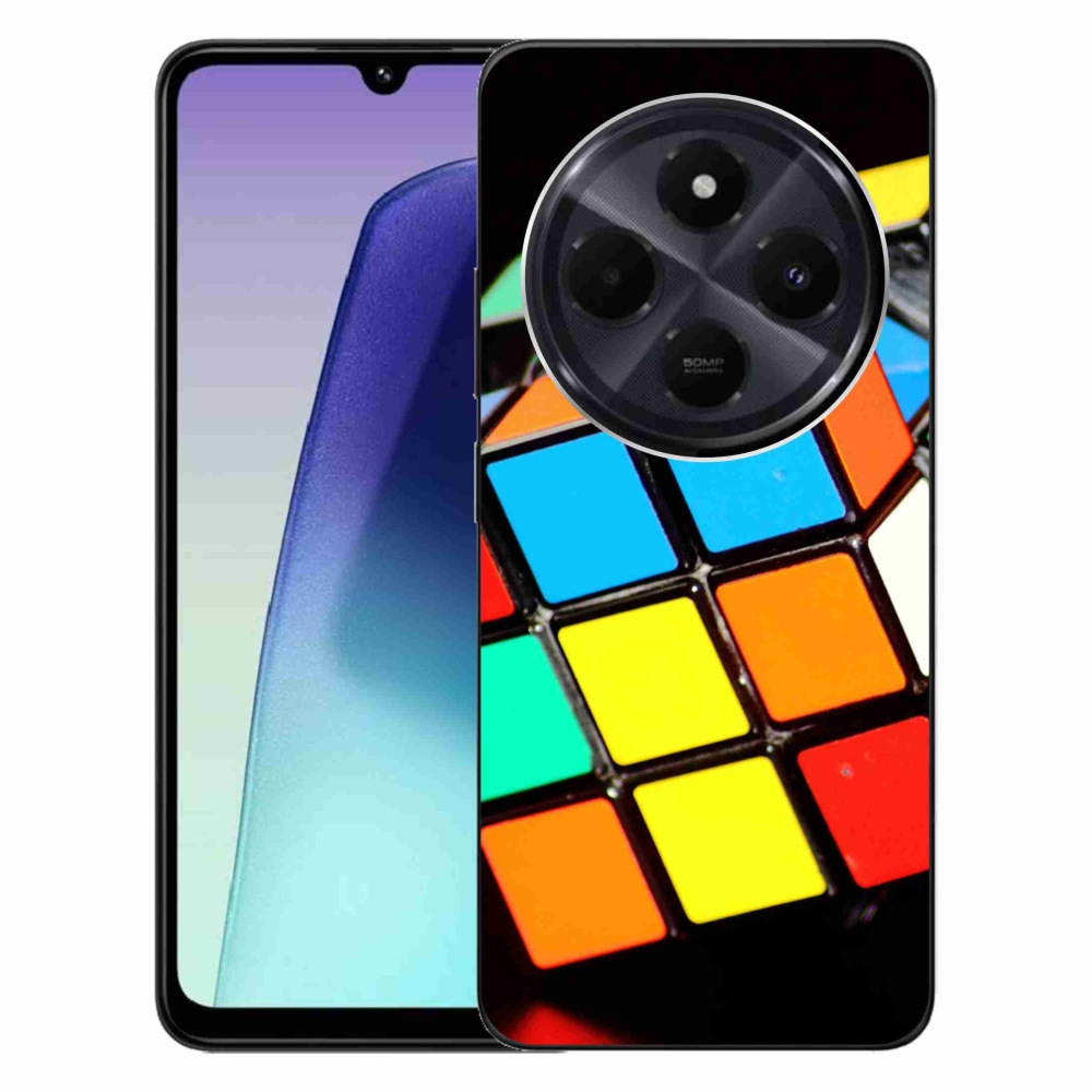 Gél tok mmCase a Xiaomi Redmi 14C/Poco C75-hez - Rubik-kocka
