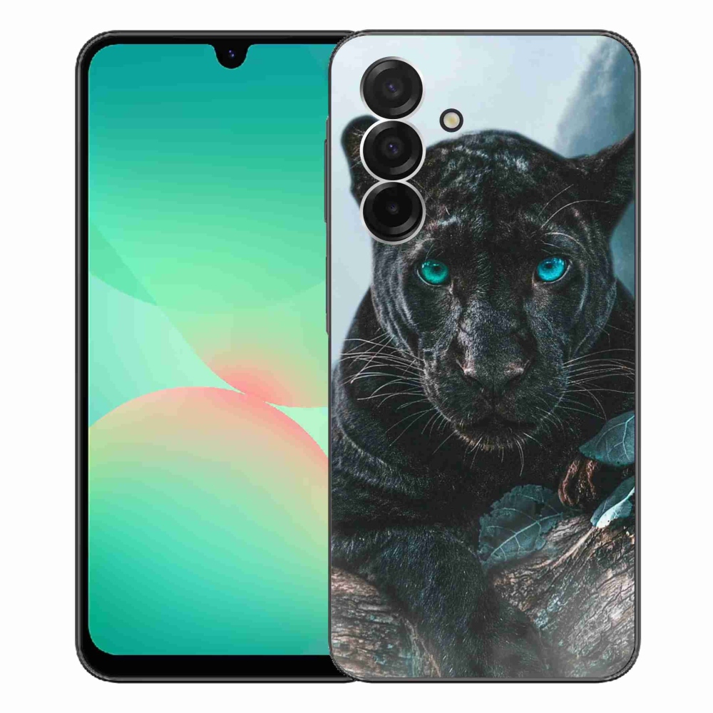 Zselés borítás mmCase Samsung Galaxy A26 5G - fekete párduc