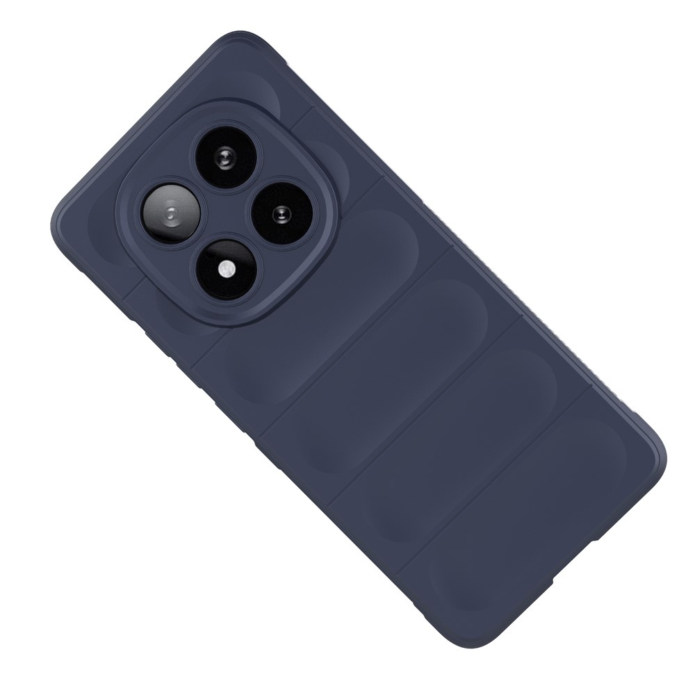 Rugg tartós zselés tok Xiaomi Redmi Note 14 Pro 5G/Poco X7 5G - sötétkék