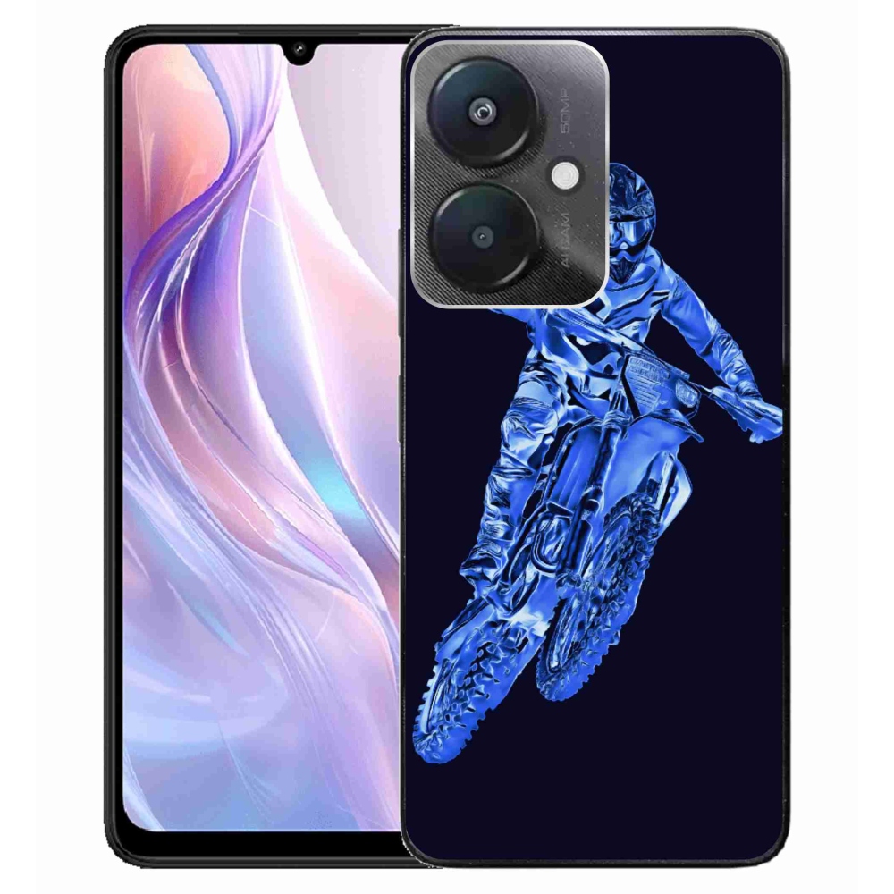 Gél borítás mmCase a Xiaomi Redmi 13C 5G - motocross 1