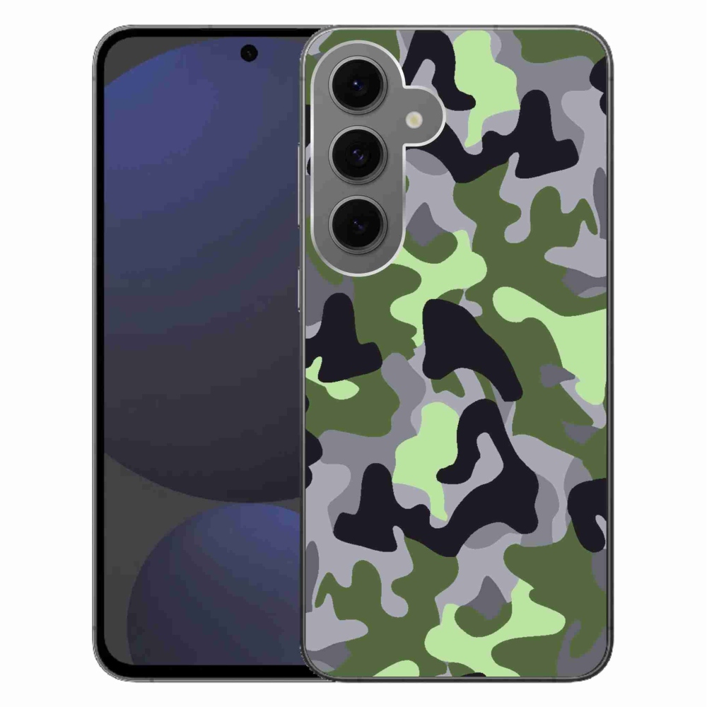 Zselés borítás mmCase Samsung Galaxy S24 FE - terepszínű minta 7