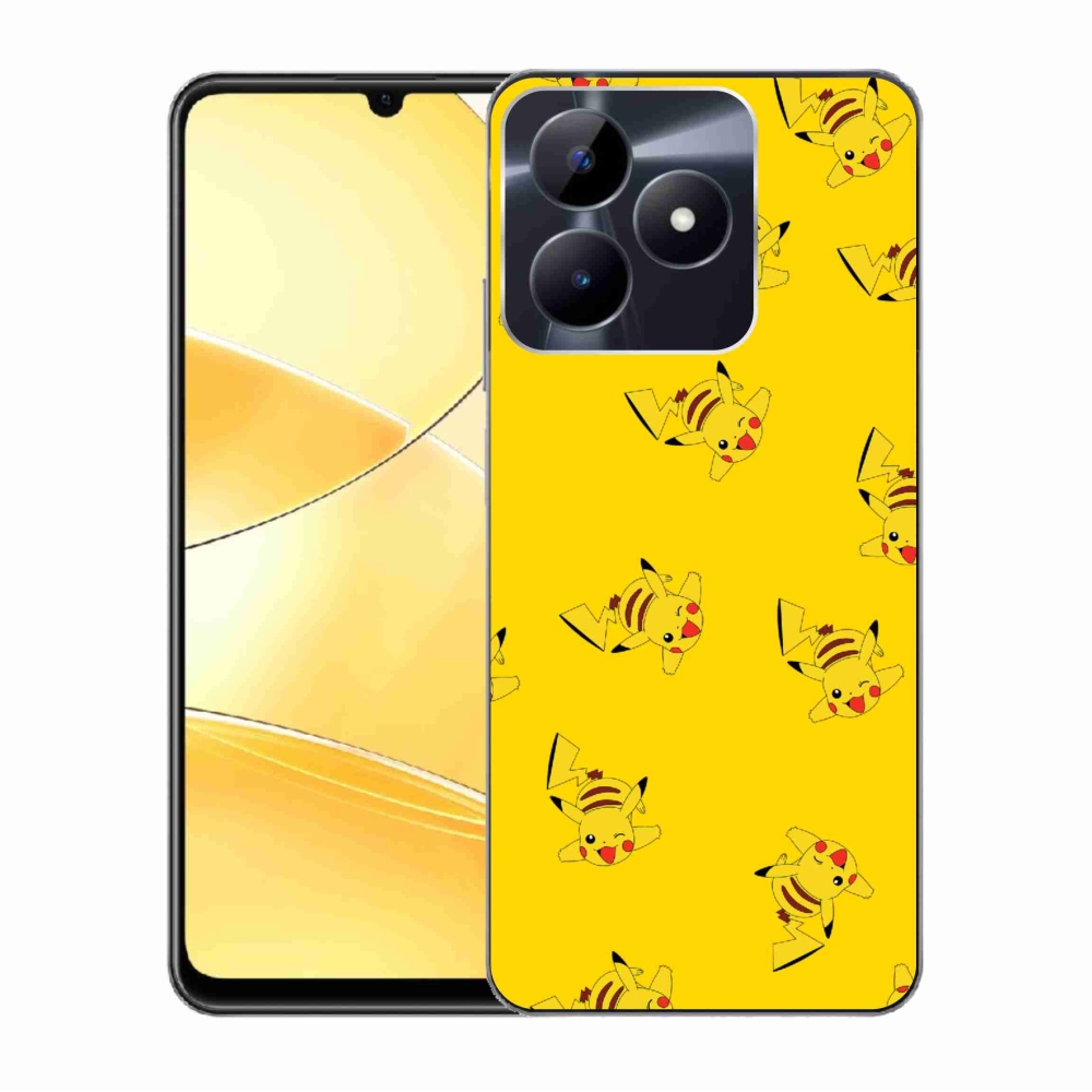 Zselés borító mmCase a Realme C51/C53 készülékhez - pikachu