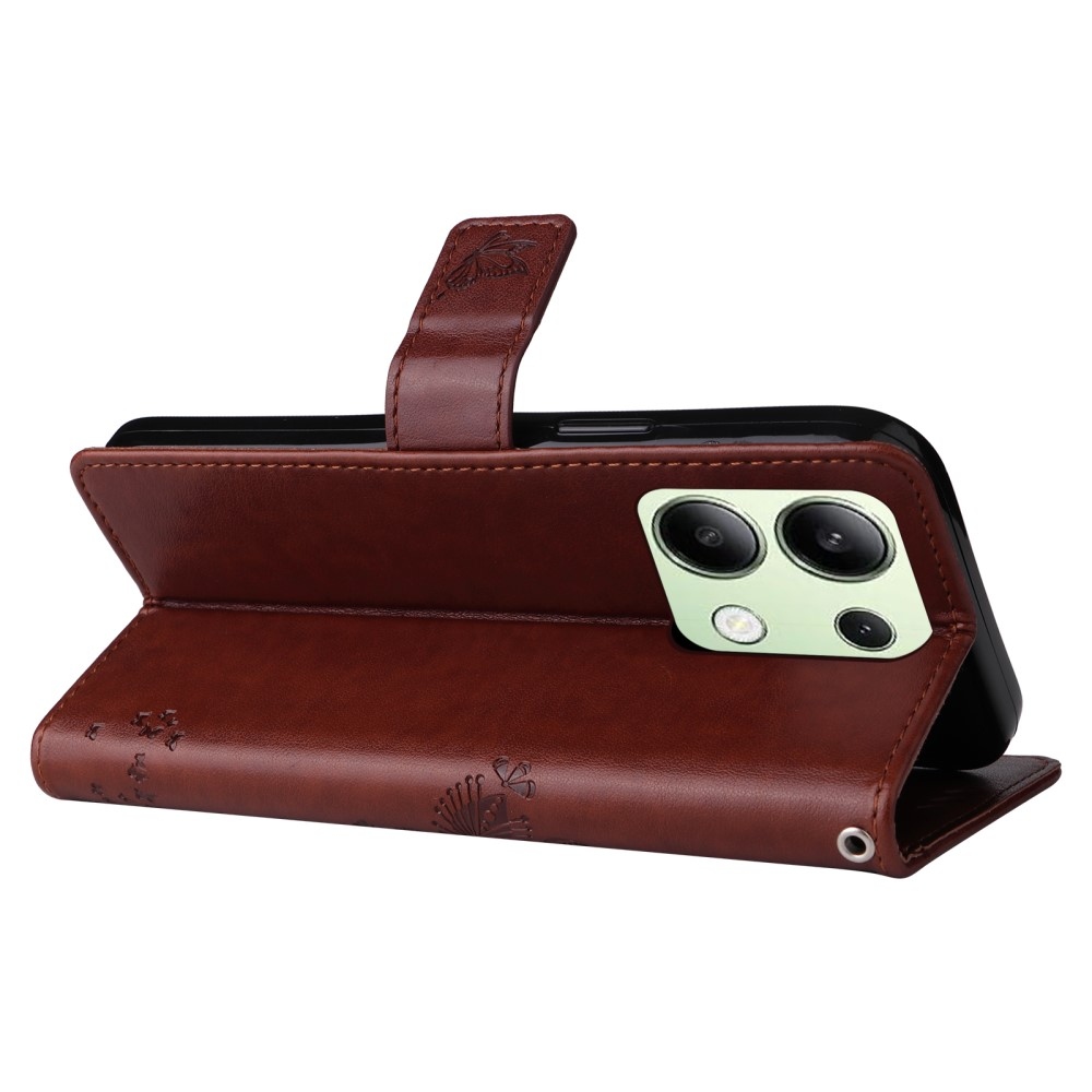 Fák könyve tok Xiaomi Redmi Note 13-hoz - barna