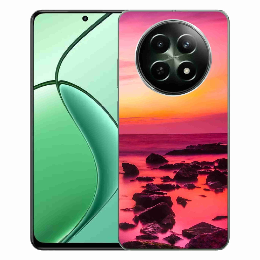 Gél borítás mmCase a Realme 12 5G/12x 5G készülékhez - tenger és ragyogás