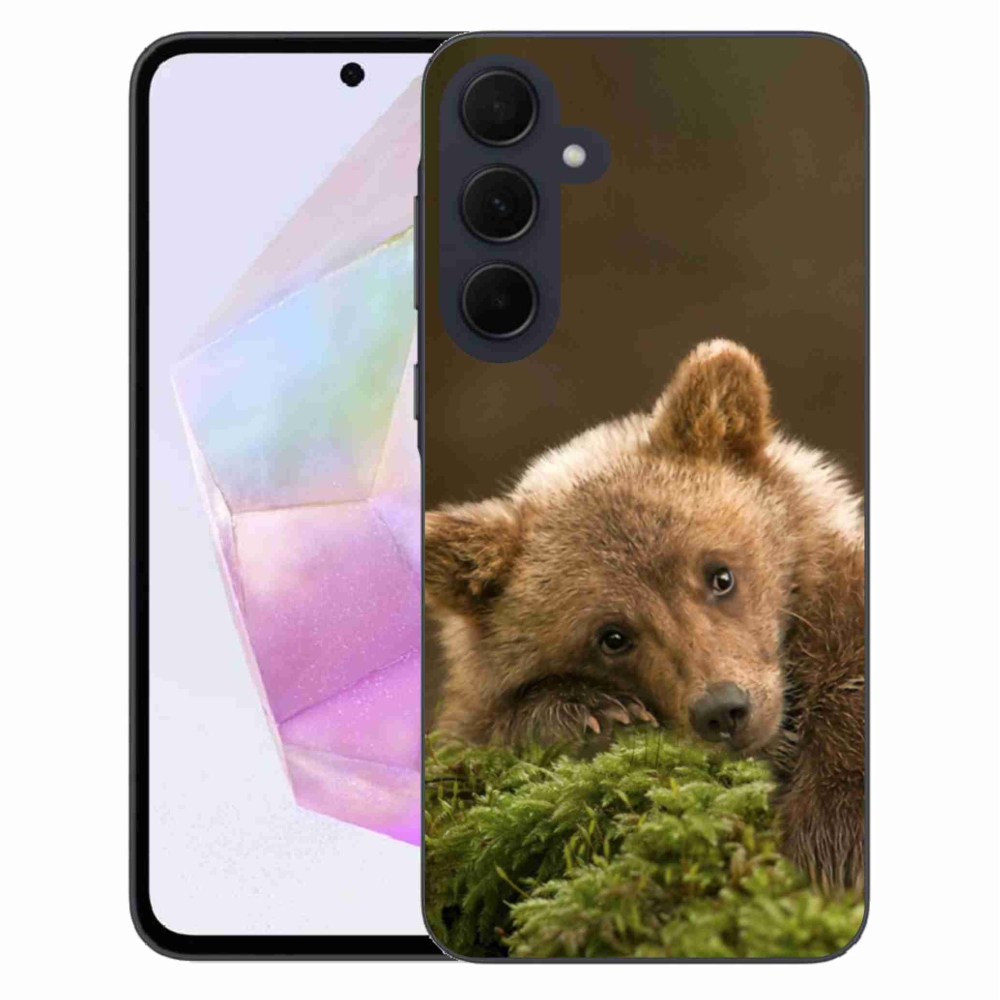 Gél védőhuzat mmCase Samsung Galaxy A35 5G - medve