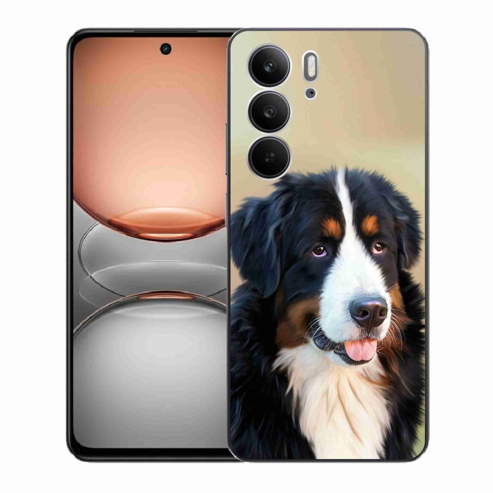 Gél borítás mmCase a Realme C75 készülékhez - Berni hegyikutya