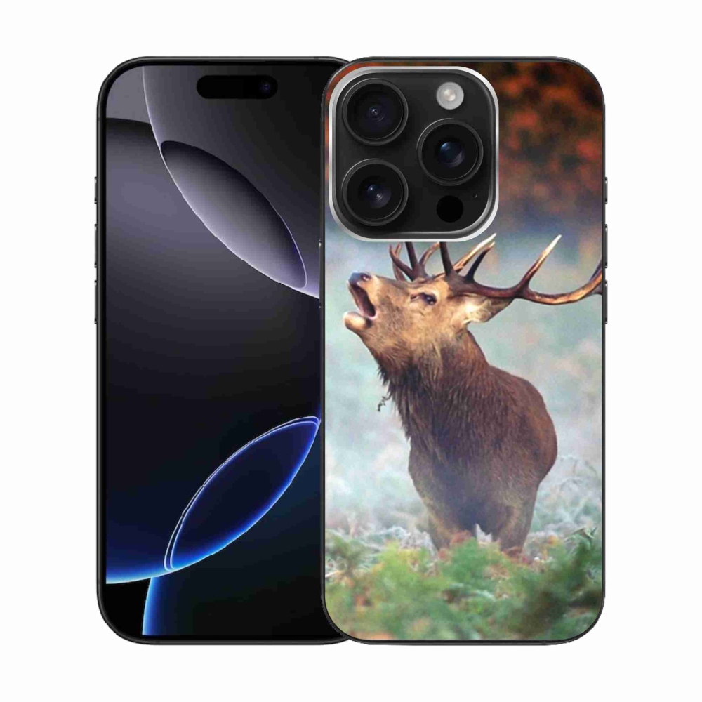 Gél tok mmCase iPhone 16 Pro készülékhez - szarvas 2