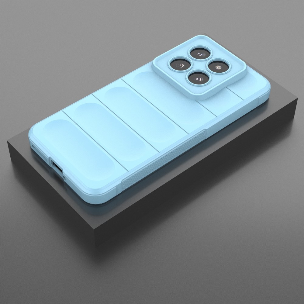 Rugg tartós zselés tok Xiaomi 14 Pro - világoskék színben