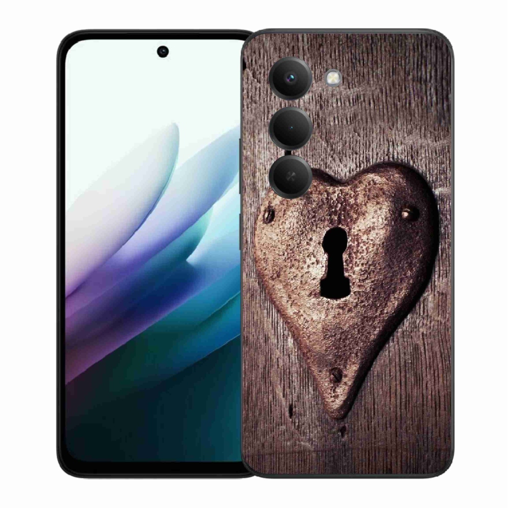 Gél borítás mmCase a Xiaomi Redmi 15 4G/5G (171mm) - szív alakú zárral