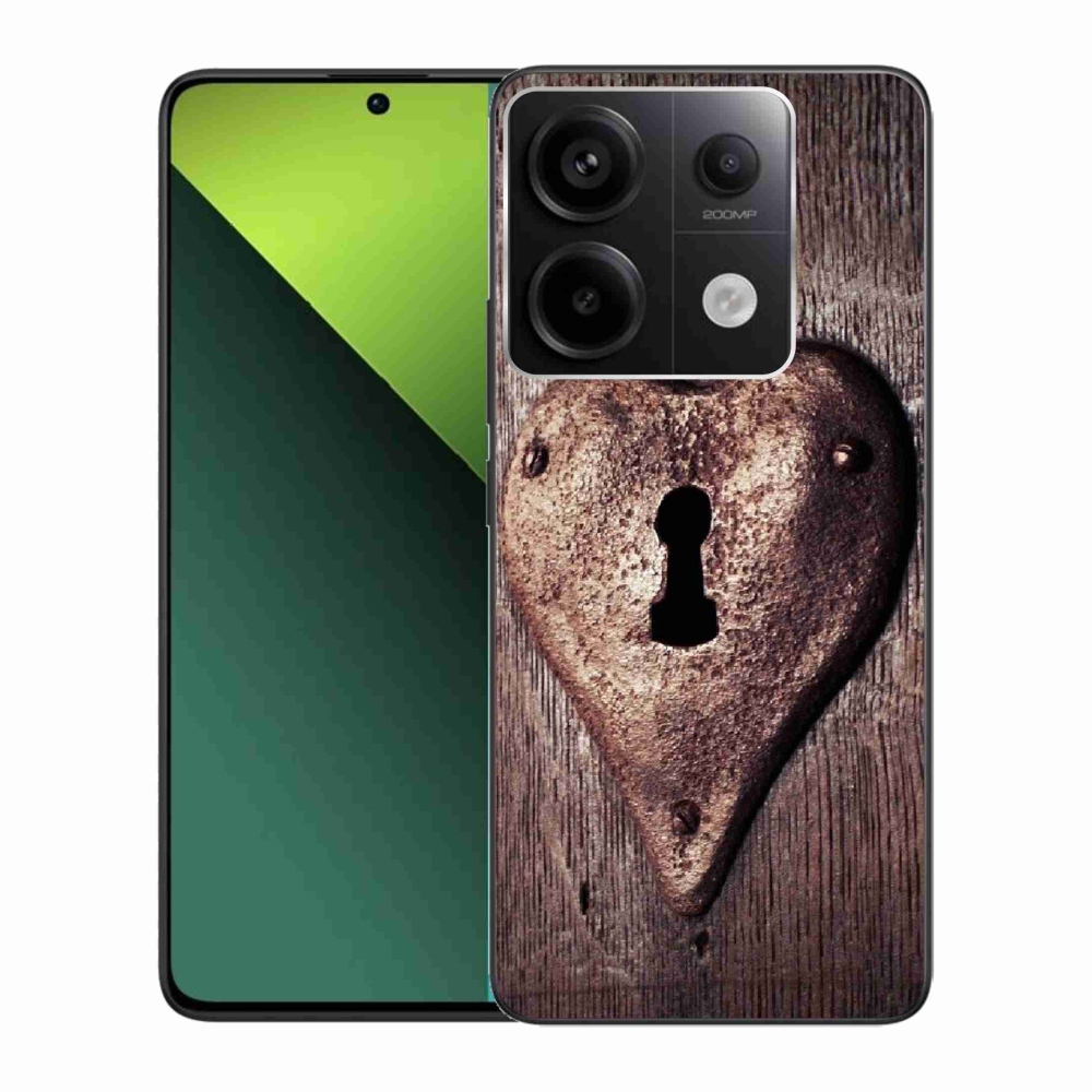 Gél borítás mmCase a Xiaomi Redmi Note 13 Pro 5G/Poco X6 5G számára - szív alakú zárral