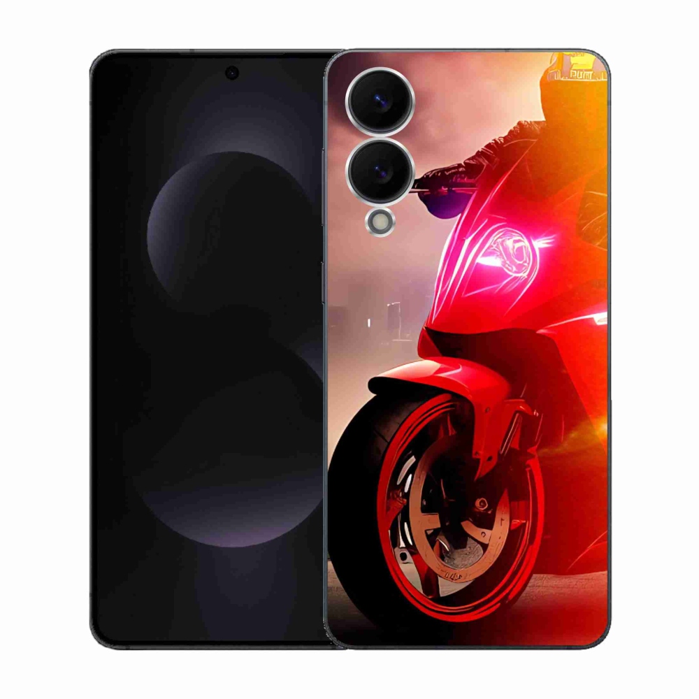 Gél borítás mmCase Samsung Galaxy S25 Edge - motorkerékpárra