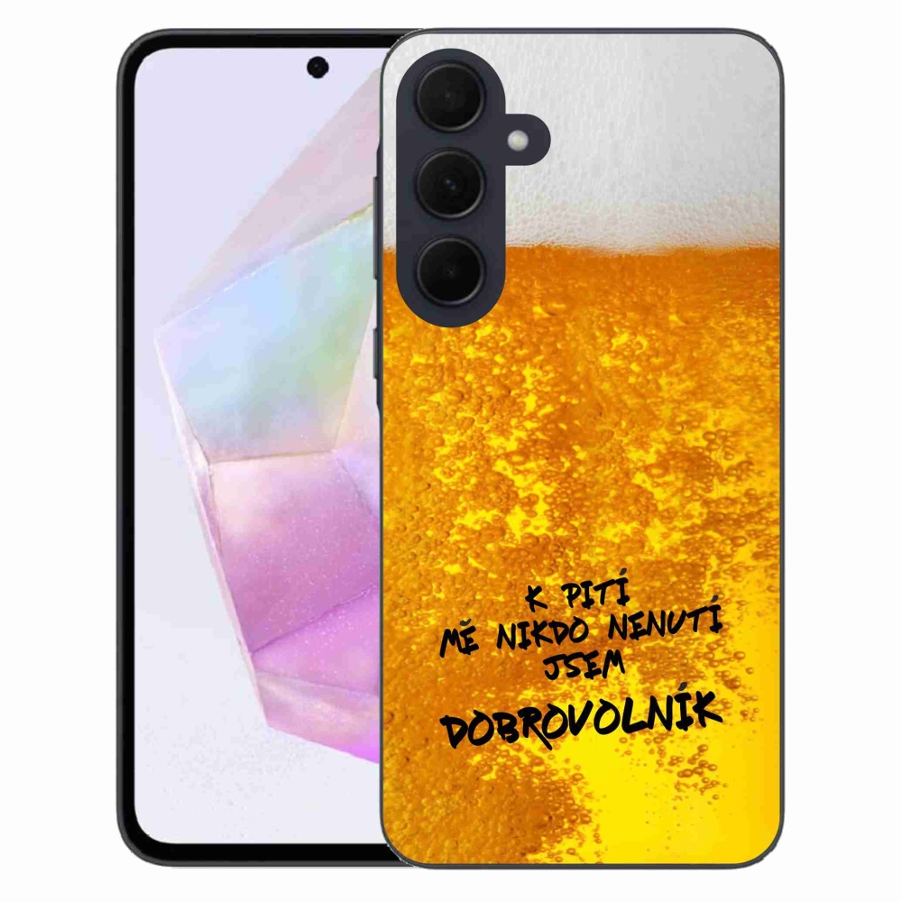 Gél borítás mmCase Samsung Galaxy A35 5G - sör motívum 4
