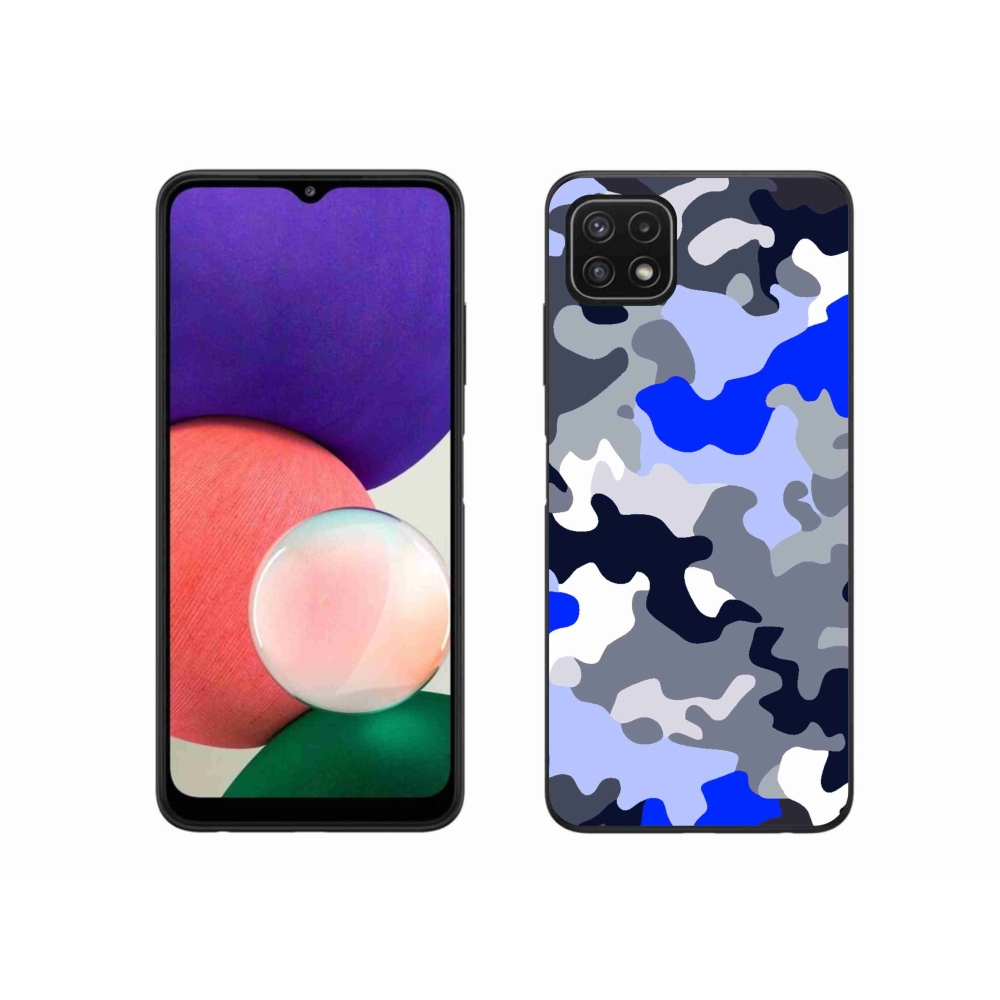 Zselés borítás mmCase Samsung Galaxy A22 5G - terepszínű minta 8