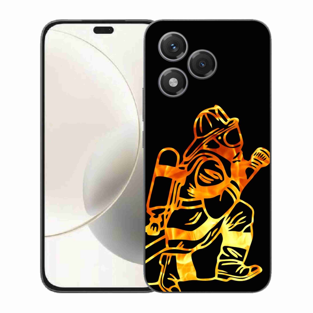 Gél borítás mmCase a Honor 400 Lite-hoz - tűzoltó 1