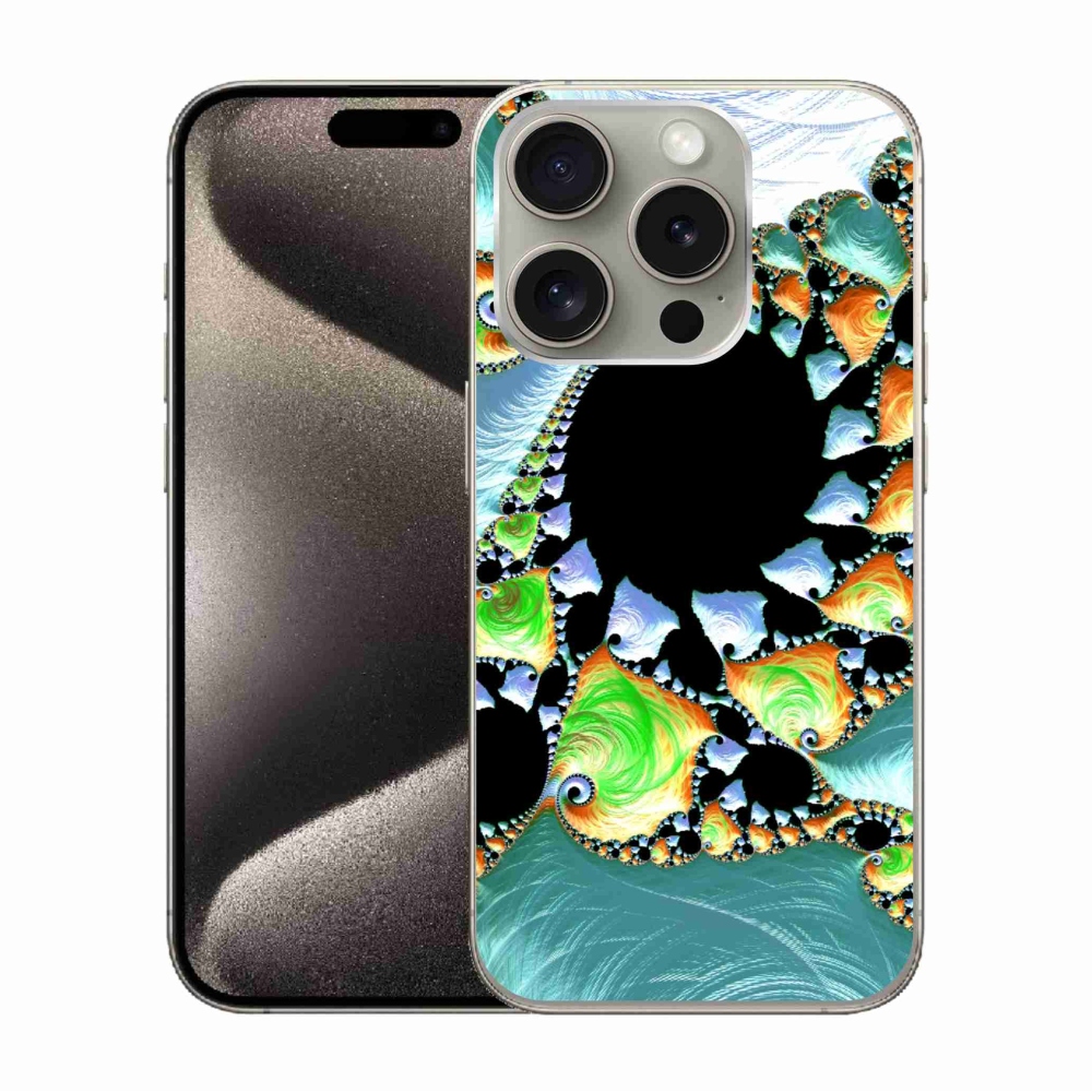 Gél borítás mmCase iPhone 15 Pro készülékhez - absztrakt motívum 21