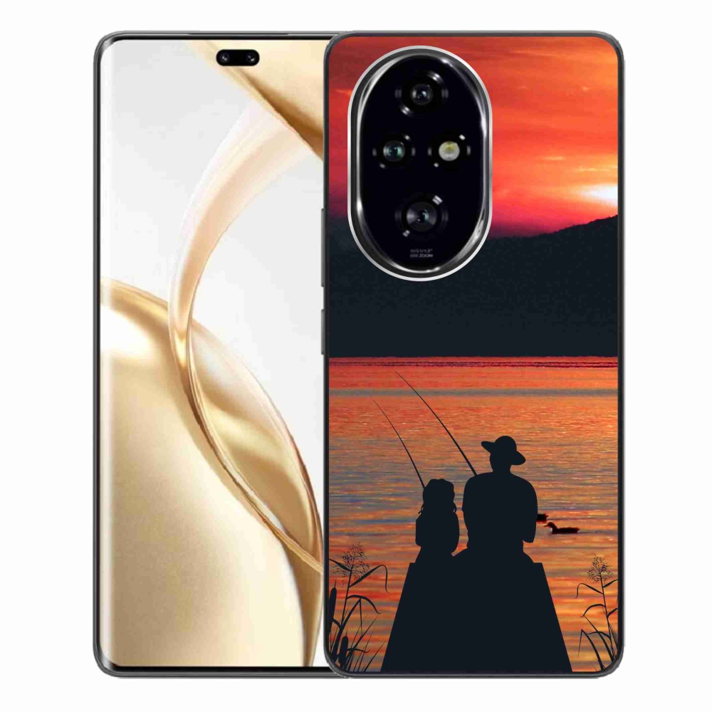 Zselés borítás mmCase a Honor 200 Pro 5G számára - halászat 3